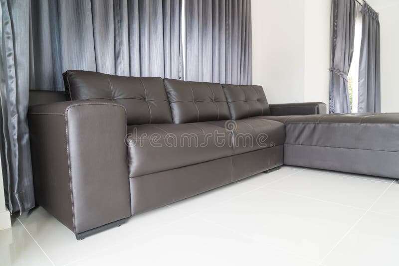 Modern sofa in living room stock photo. Image of modern 93713890