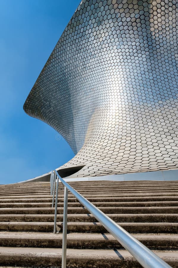 The Modern Soumaya Art Museum in Mexico City Editorial Stock Photo