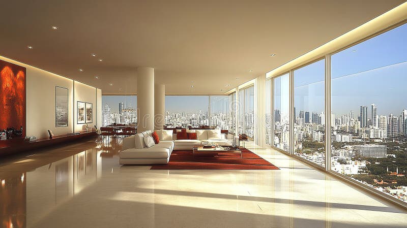 View of 47 Stunning Luxury Penthouse Designs with Sky-High Style