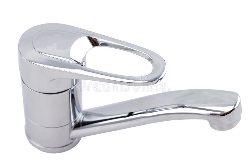 Modern Stainless Steel Tap. Stock Image Image of isolated, kitchen