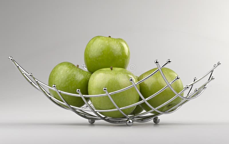 Modern style fruit basket stock image. Image of green 26685127