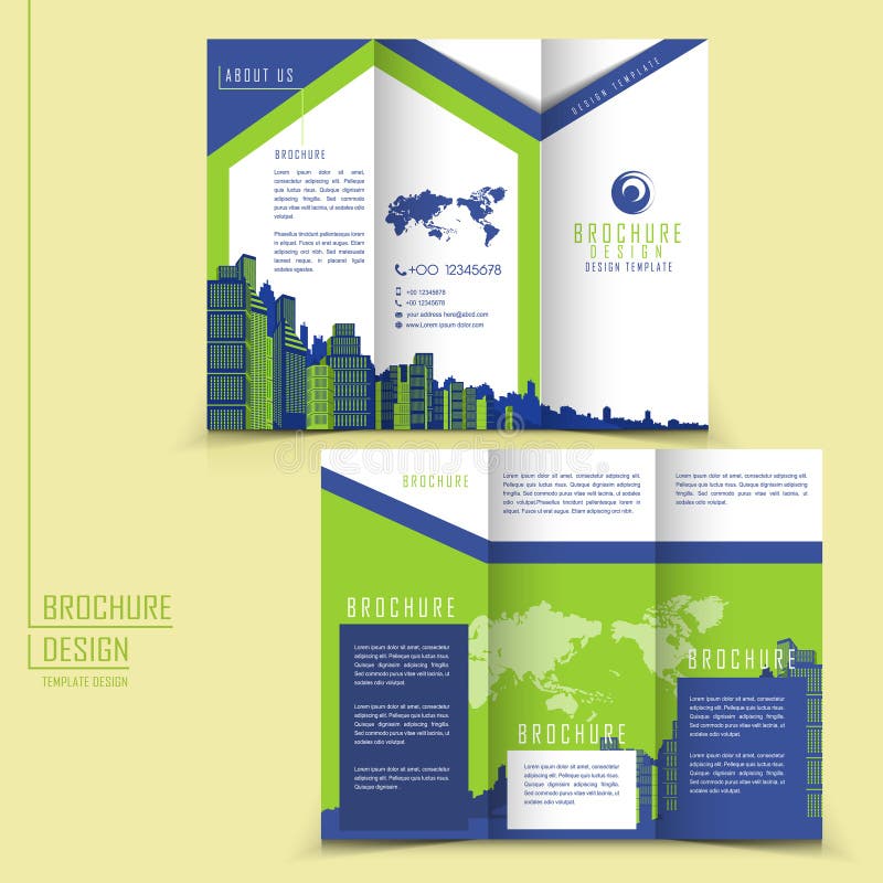 triple fold brochure template koni polycode co