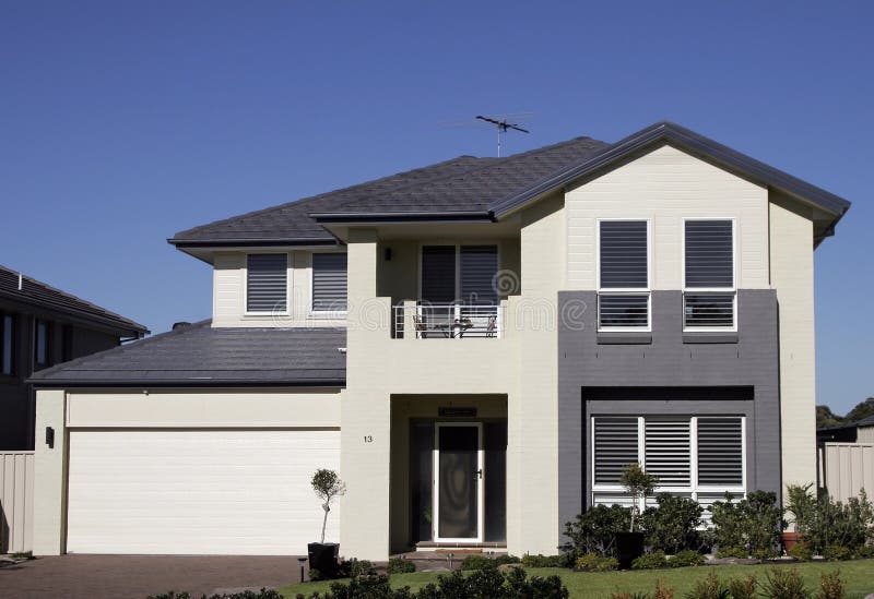 Città Moderna, Casa In Un Sobborgo Di Sydney In Un Giorno D'Estate, Australia