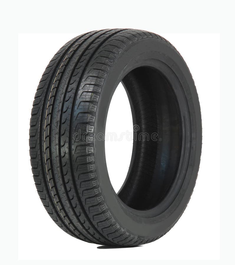 Modern summer sports car tire