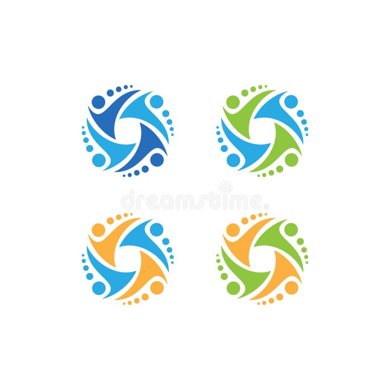 Modern symbolsdesignlogo, vektor, EPS 10 stock illustrationer Modern symbolsdesignlogo, vektor, EPS 10 stock illustrationer