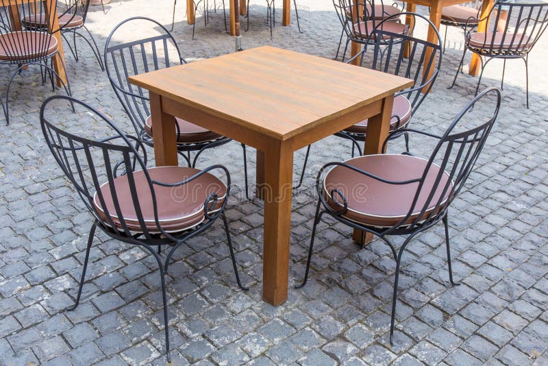 Modern table and chairs set