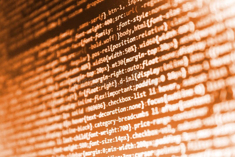 Modern tech. PC software creation business. WWW software development. Notebook closeup photo. royalty free stock photography Modern tech. PC software creation business. WWW software development. Notebook closeup photo. royalty free stock photography