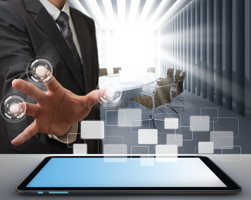 Modern technology royalty free stock images