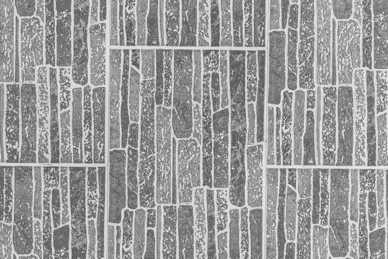 Modern Tile Wall Patterned Stone Texture Abstract Grey Background Stock
