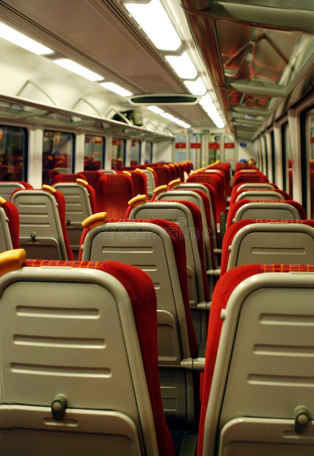 Modern train carriage