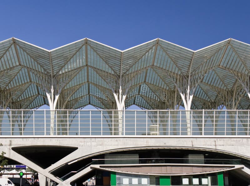 Modern Train Station