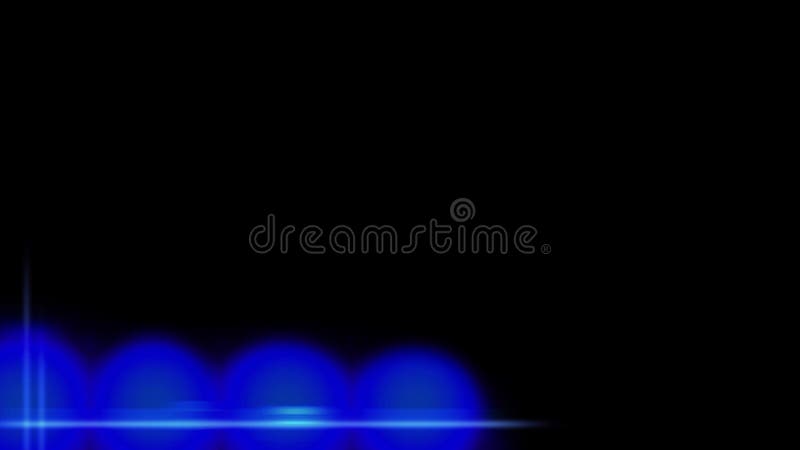 Modern transparent half screen Lower third banner stock footage