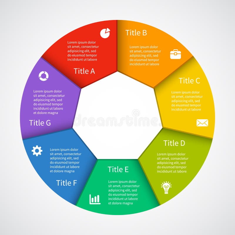 Modern vector info graphic for business project vector illustration
