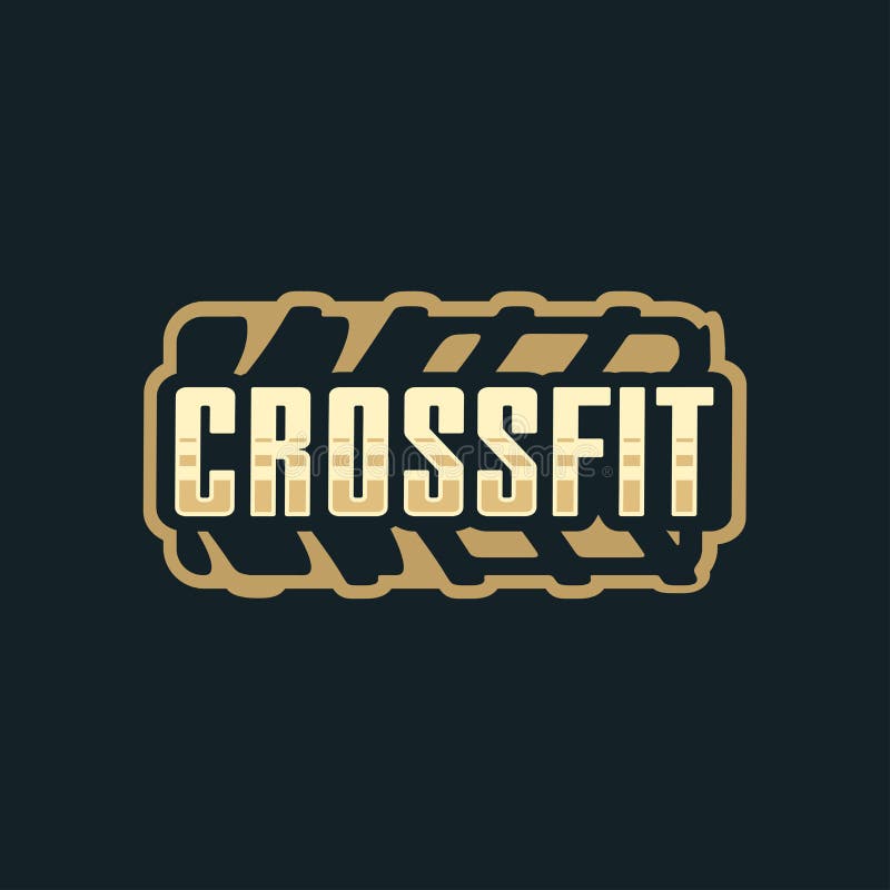 Modern Vector Professional Logo Emblem for Crossfit Stock Illustration ...