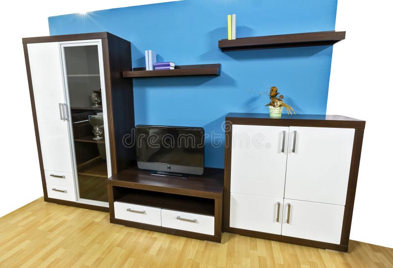 Modern wall unit stock image Modern wall unit stock image