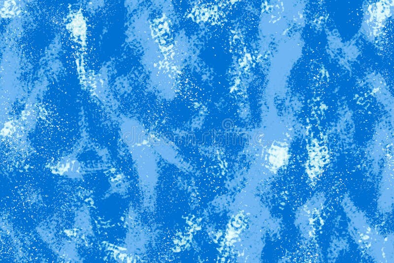 Blue Background. Abstract Elements. Creative Design. Modern Wallpaper Concept Stock Illustration