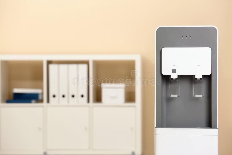 Modern water cooler royalty free stock photography