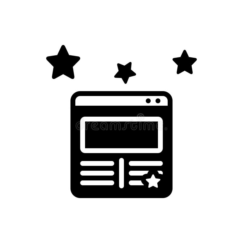 Black solid icon for Modern website, beautiful and stylish vector illustration Black solid icon for Modern website, beautiful and stylish vector illustration