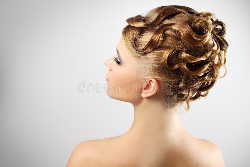 Modern Wedding Hairstyle Stock Photos Download 7 193 Royalty