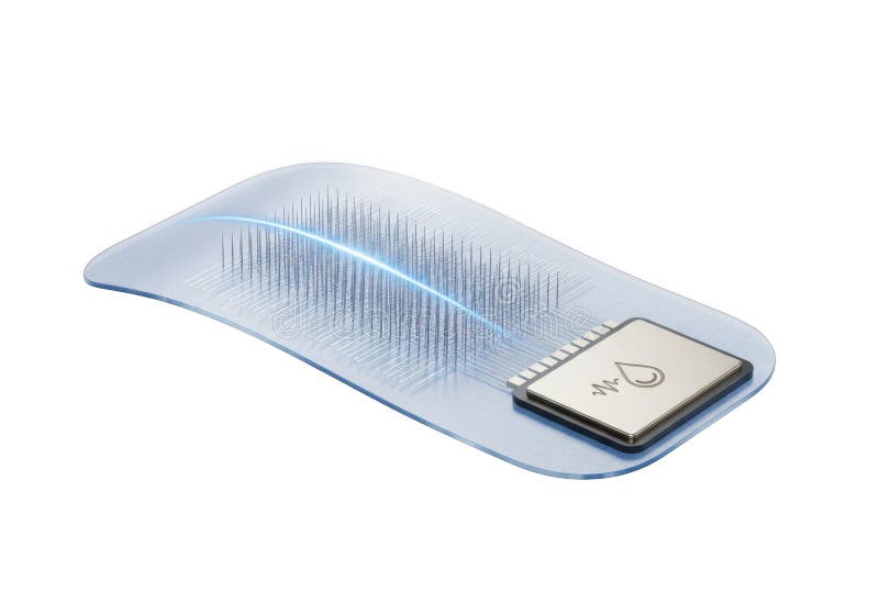 Modern white whisk with integrated digital scale for effortless baking kitchen gadget royalty free illustration