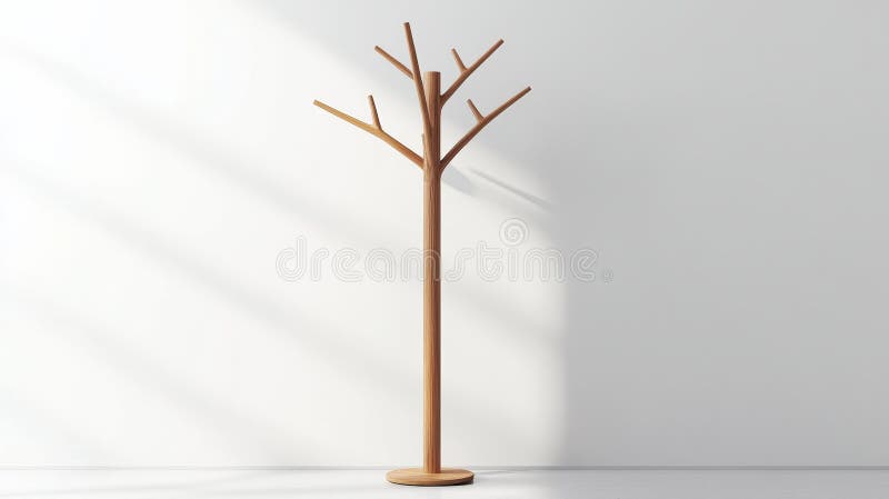 Beautiful view of Simple Minimalist Coat Rack