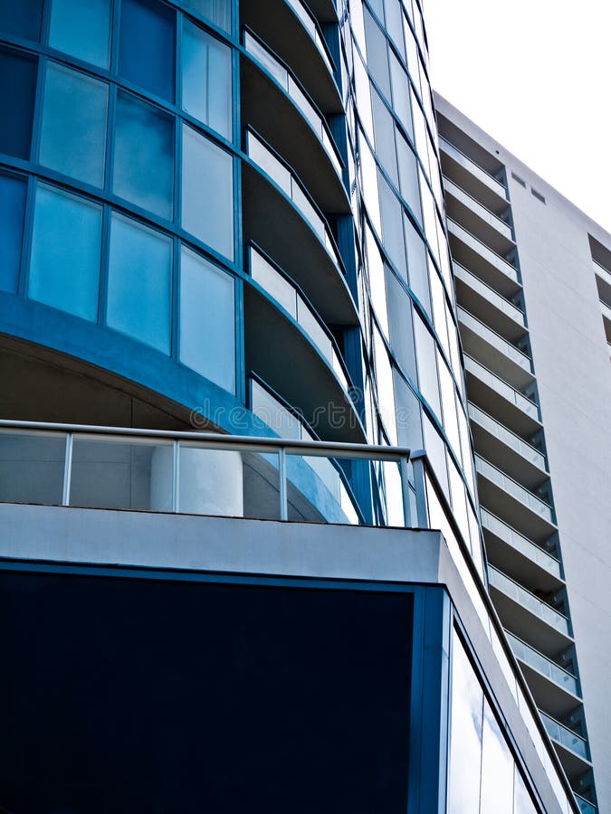 Modern world and buildings stock photography