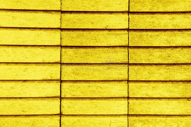 The Modern Yellow Concrete Tile Wall Background and Texture. Yellow