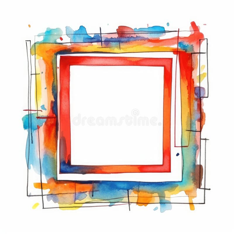 Moderna, enkla och symmetriska teckningar av levande färger i geometrisk form. aig35. vektor illustrationer