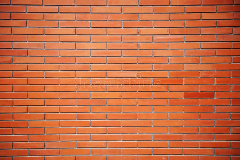 Moderne Backsteinmauer stockbilder