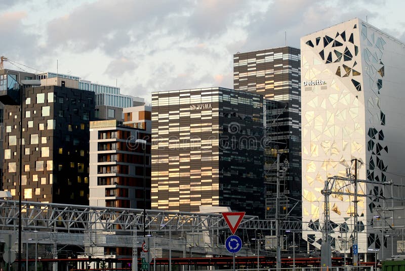Moderne bedrijfsarchitectuur stock foto Moderne bedrijfsarchitectuur stock foto
