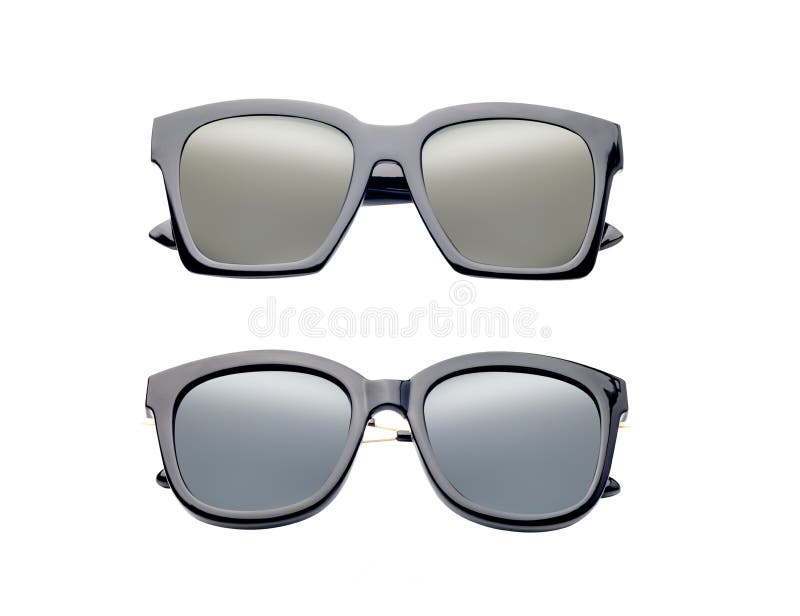 Moderne die manierzonnebril voor vrouwen of de mens op witte achtergrond, Oude Glazen worden geïsoleerd royalty-vrije stock foto Moderne die manierzonnebril voor vrouwen of de mens op witte achtergrond, Oude Glazen worden geïsoleerd royalty-vrije stock foto