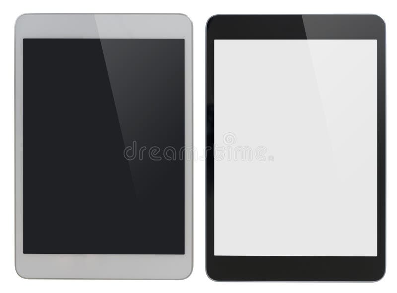 Moderne die tabletpc gelijkend op ipad wordt geïsoleerd met royalty-vrije stock fotografie Moderne die tabletpc gelijkend op ipad wordt geïsoleerd met royalty-vrije stock fotografie