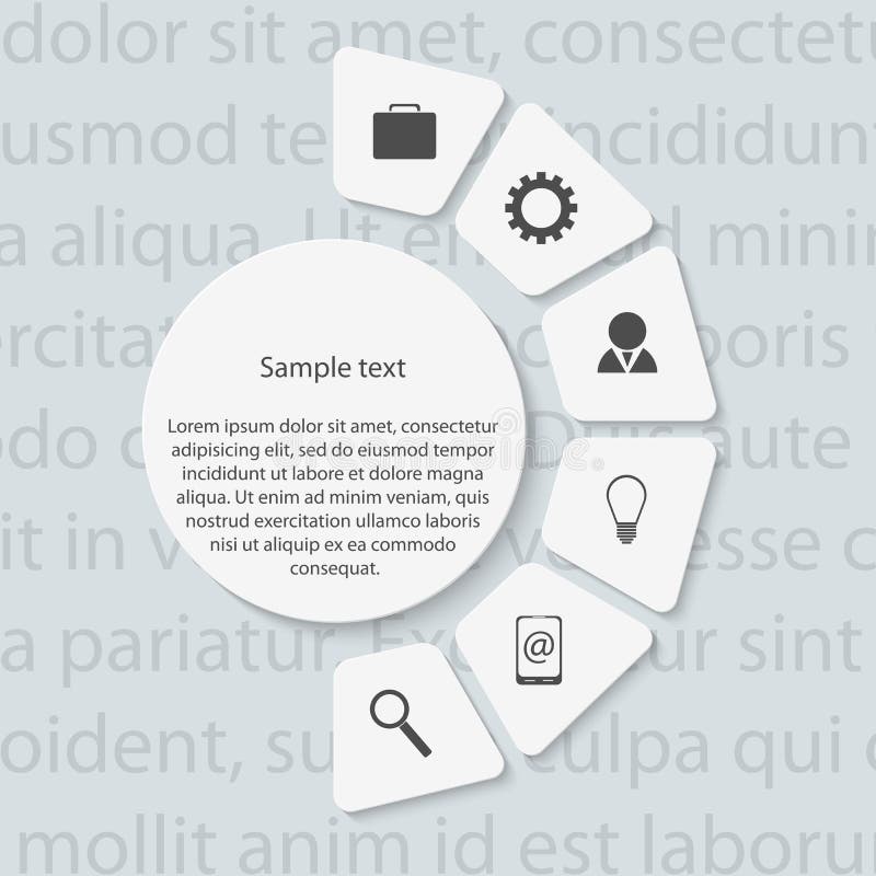 Moderne infographic. Ontwerpelementen. vector illustratie Moderne infographic. Ontwerpelementen. vector illustratie