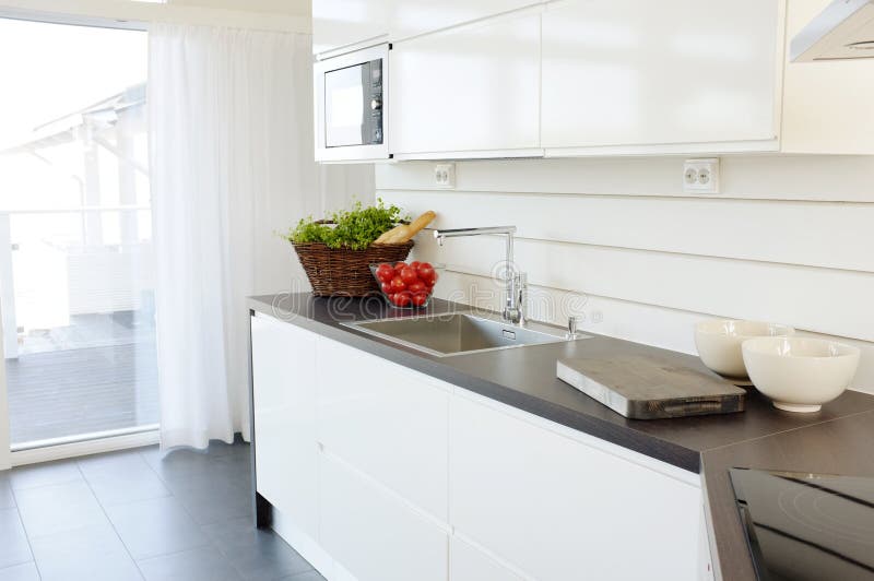 Moderne Keuken stock foto Moderne Keuken stock foto