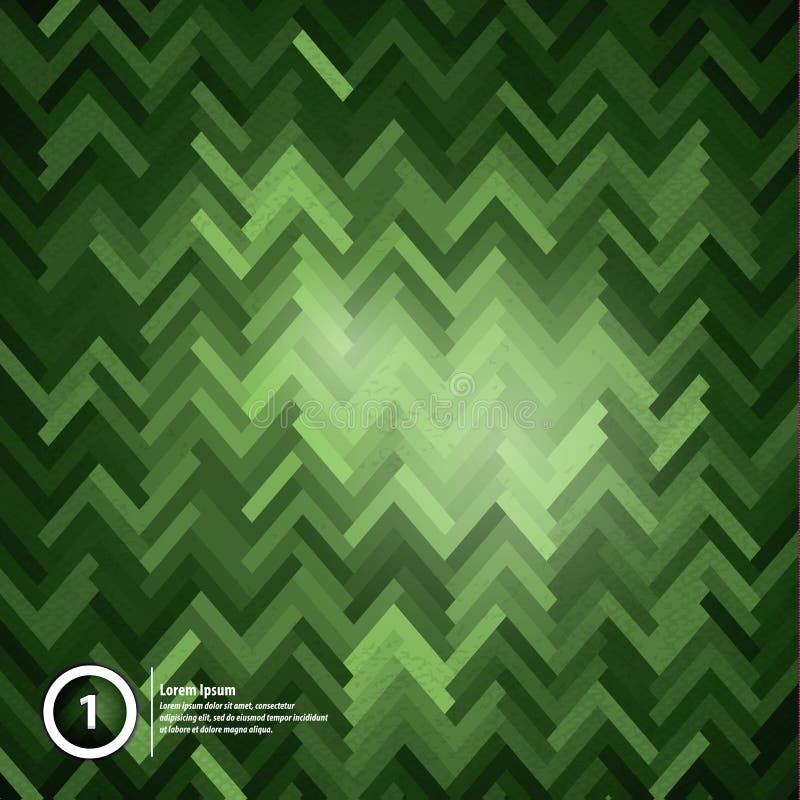 Moderne vector abstracte achtergrond. Futuristisch mozaïek en lichten. royalty-vrije illustratie