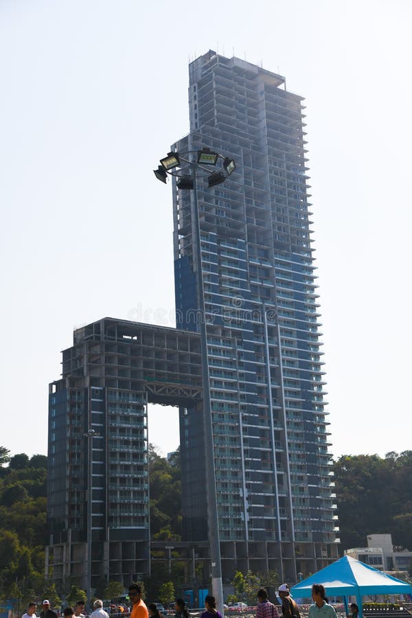 Moderner Stadthintergrund hohen Errichtens an Pattaya-Stadt Thailand stockbilder Moderner Stadthintergrund hohen Errichtens an Pattaya-Stadt Thailand stockbilder