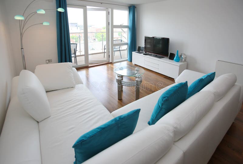Moderner Wohnzimmer-Innenraum stockfotos Moderner Wohnzimmer-Innenraum stockfotos