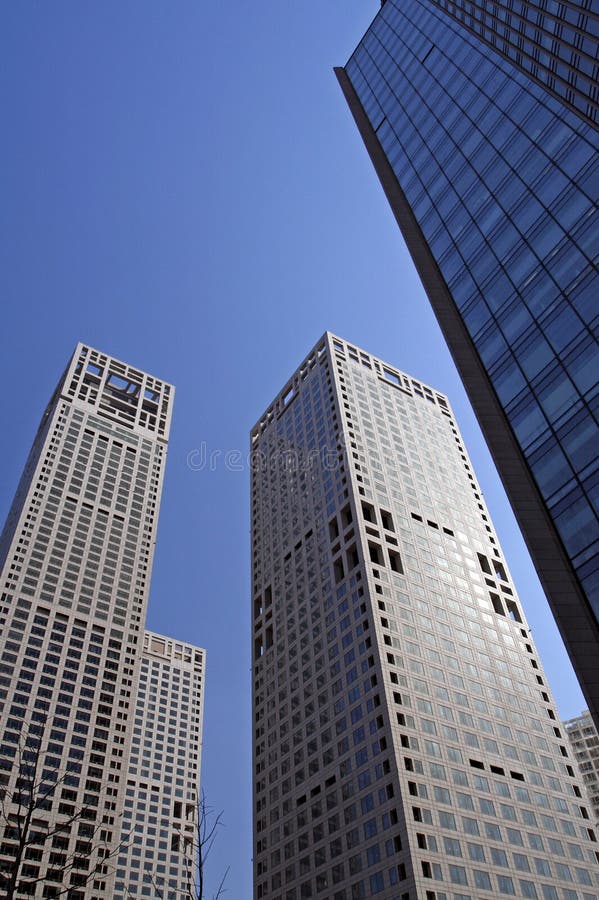 Modernes Bürohaus von Peking. stockbild Modernes Bürohaus von Peking. stockbild