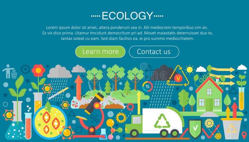 Modernes flaches infographic Ökologiekonzept Grüner Energiealternativer brennstoff Netztitelplakat vektor abbildung Modernes flaches infographic Ökologiekonzept Grüner Energiealternativer brennstoff Netztitelplakat vektor abbildung
