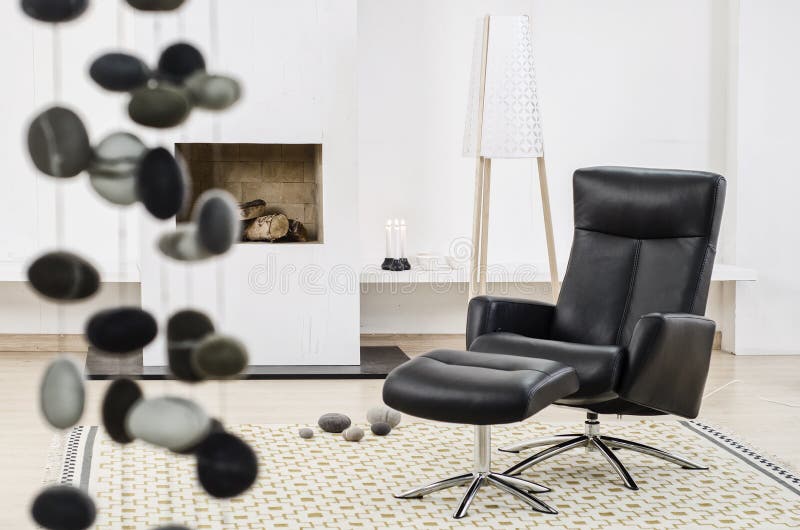Modernes Innenarchitekturausgangswohnzimmer lizenzfreie stockfotos Modernes Innenarchitekturausgangswohnzimmer lizenzfreie stockfotos