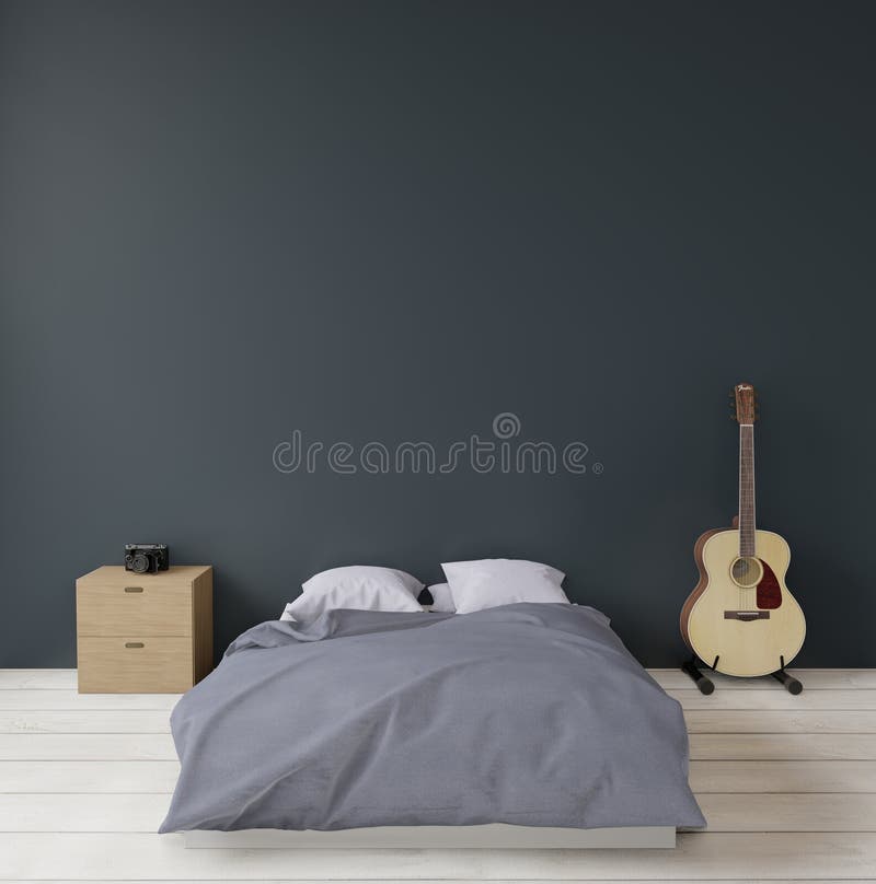 Modernes Schlafzimmer Stock Illustrationen, Vektors, & Klipart – (2,694