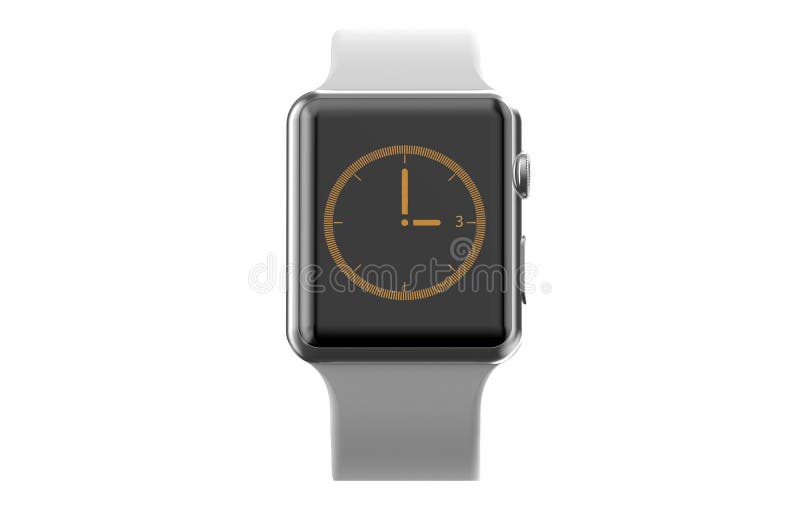 Modernes smartwatch lizenzfreie abbildung Modernes smartwatch lizenzfreie abbildung