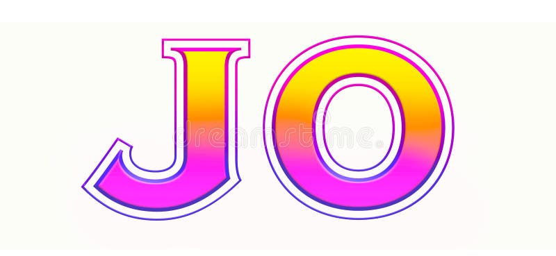 Modesto Initial Font Fonts Gradient Sans Serif Alphabet Letters