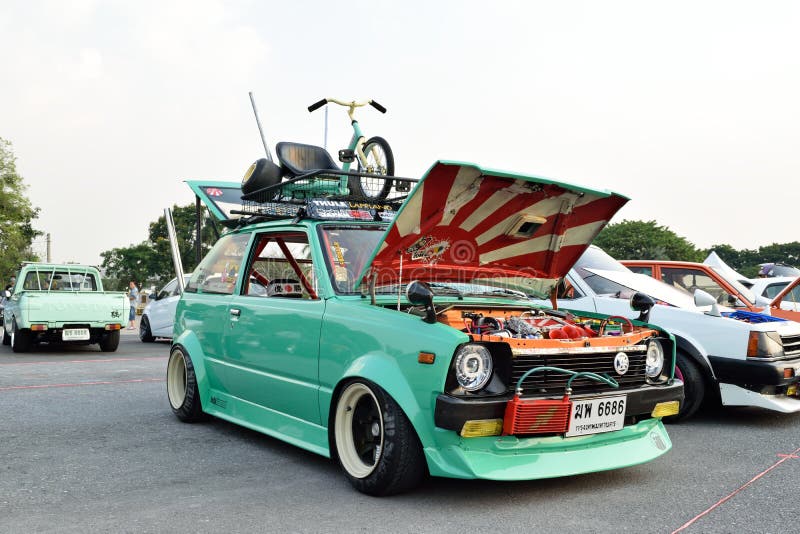 Modifications Car Show at the 4th Anniversary of Flushstyle Thai