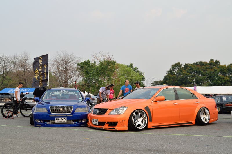 Modifications Car Show at the 4th Anniversary of Flushstyle Thai