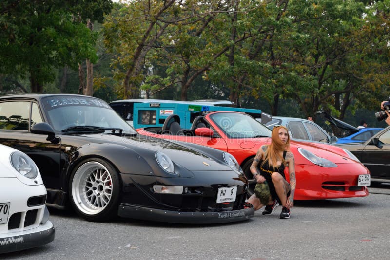 Modifications Car Show at the 4th Anniversary of Flushstyle Thai
