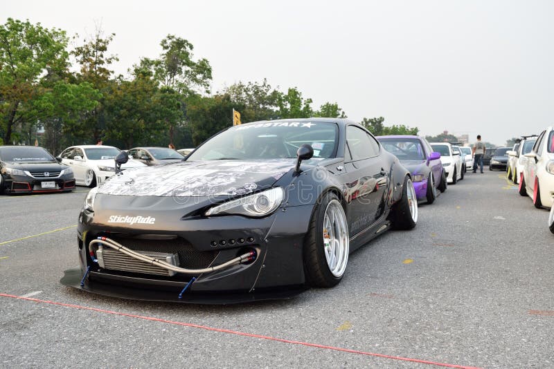 Modifications Car Show at the 4th Anniversary of Flushstyle Thai