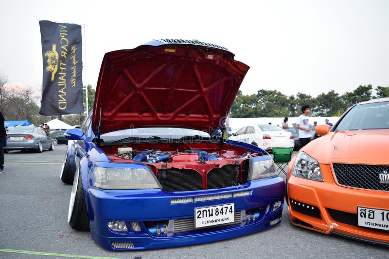 Modifications Car Show at the 4th Anniversary of Flushstyle Thai