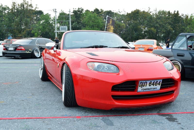 Modifications Car Show at the 4th Anniversary of Flushstyle Thai