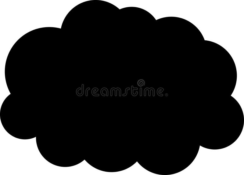 Trendy think bubble in flat style. Think bubble isolated on white background. Cloud line icon Vector art. Trendy think bubble in flat style. Think bubble isolated on white background. Cloud line icon Vector art